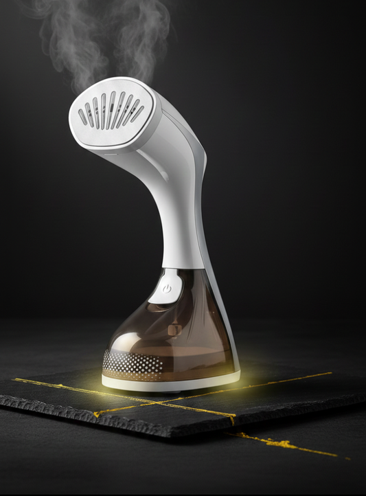 Steamer for Clothes, 20S Heat Up, 1500W & 3 Steam Settings, Ceramic Soleplate with 13-Vent, 2-in-1 Clothing Iron Wrinkle Removal for All Fabrics, Portable & Travel-Ready