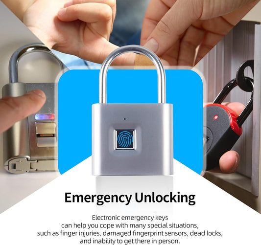 Smart Lock Waterproof L3 Fingerprint Padlock