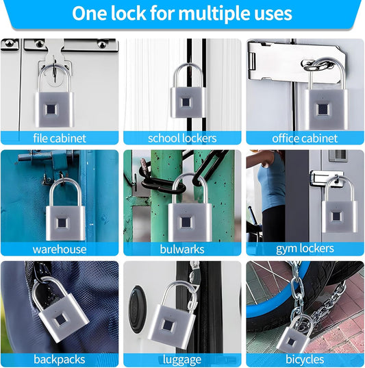 Smart Lock Waterproof L3 Fingerprint Padlock